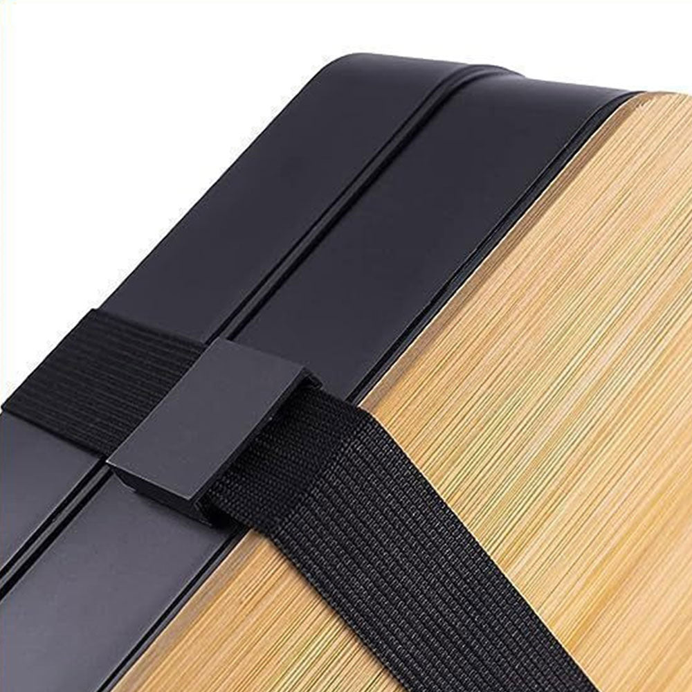 Bento Box 2 Layer Stackable Leak-Proof Japanese Lunch Box with Spoon Fork