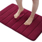 3Pcs Coral Fleece Bathroom Mat Anti Slip Toilet Rugs Fast Absorbent
