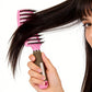 Detangle Nylon Boar Bristle Brush Head Scalp Massage Comb For Fine Hair