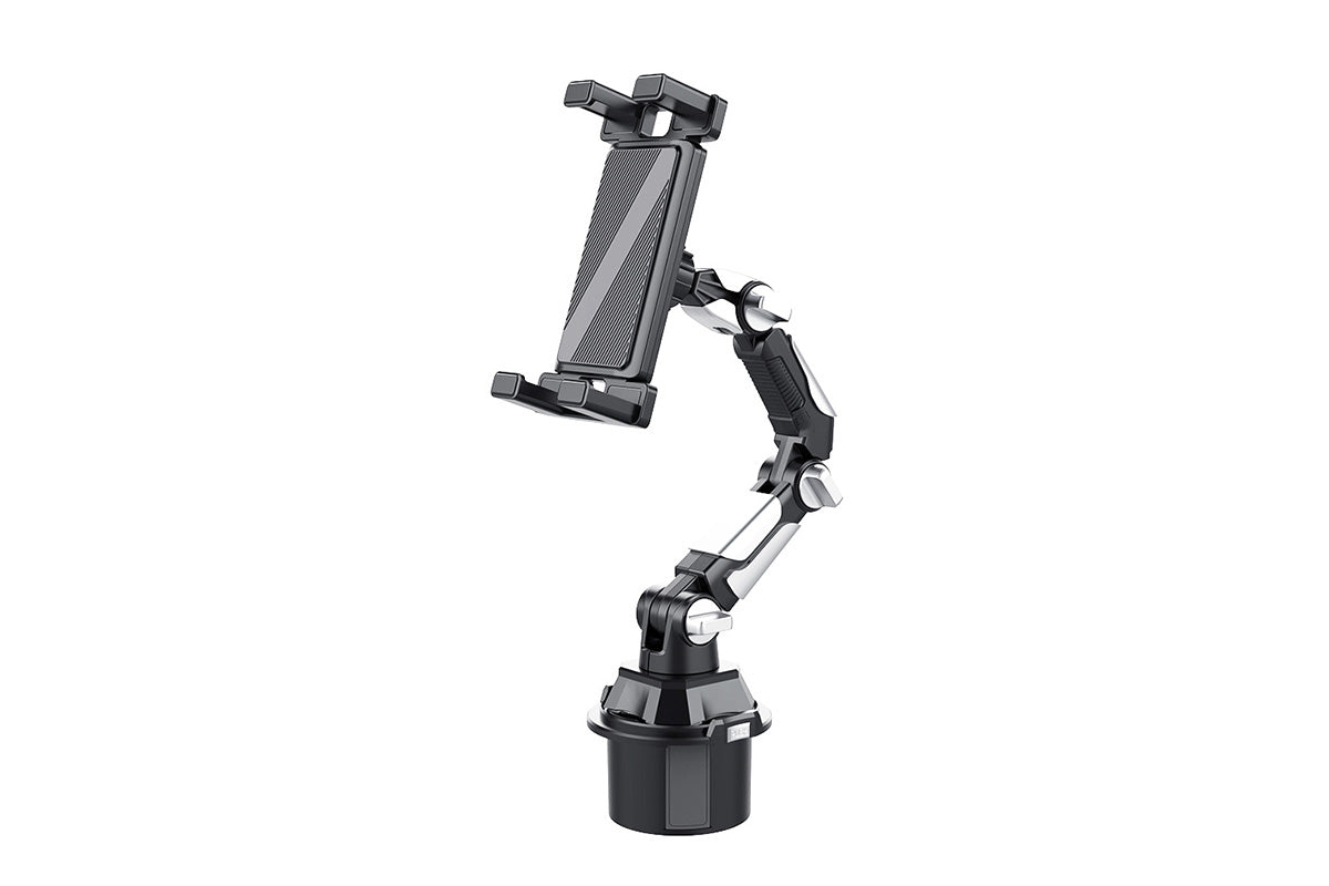 Adjustable Car Cup Holder Mount For Tablet And Phone In Vehicles