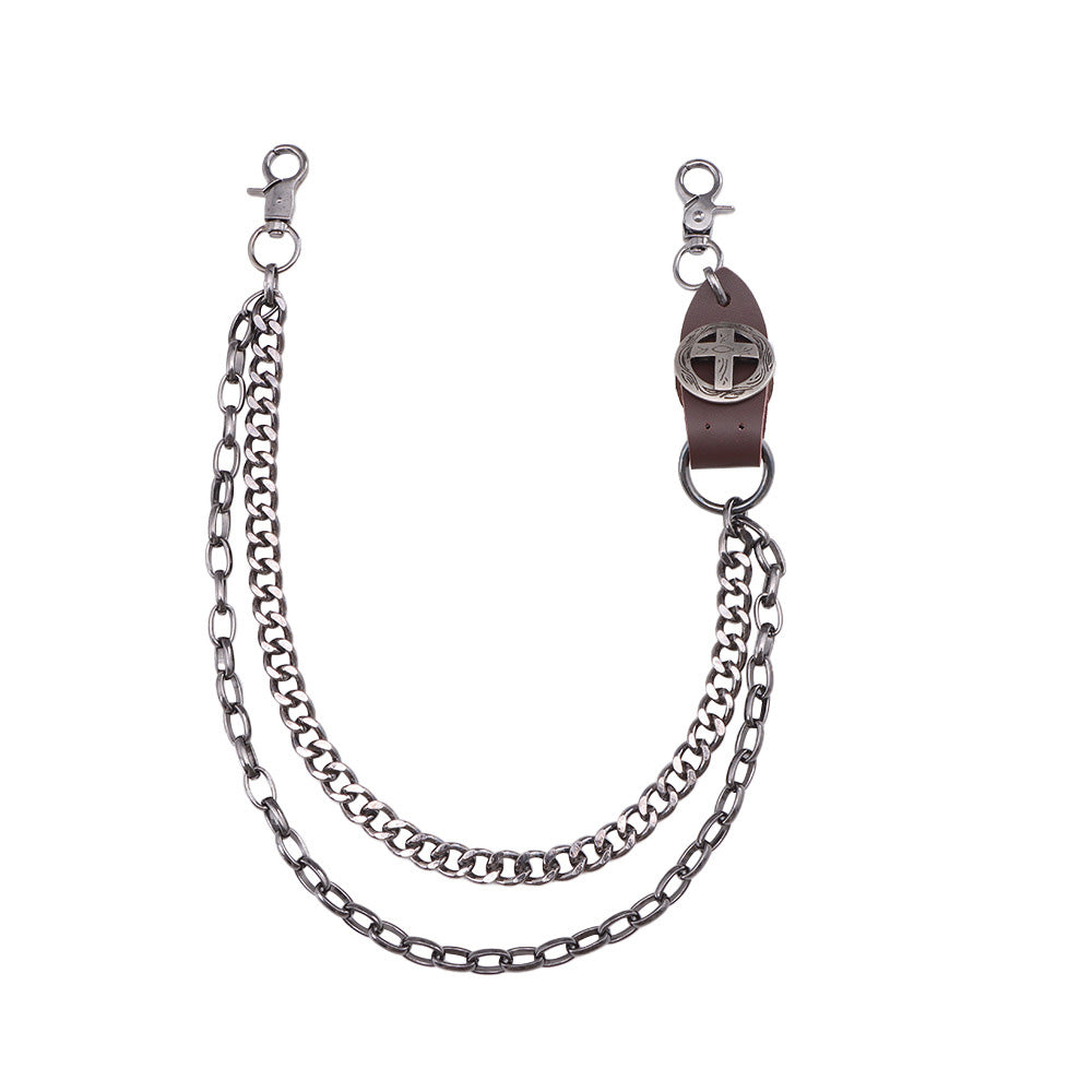 Punk Pant Chain Key Jean Wallet Chain for Men Women
