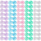 50 Pack Leak-Proof Contact Lens Cases Multi Colour