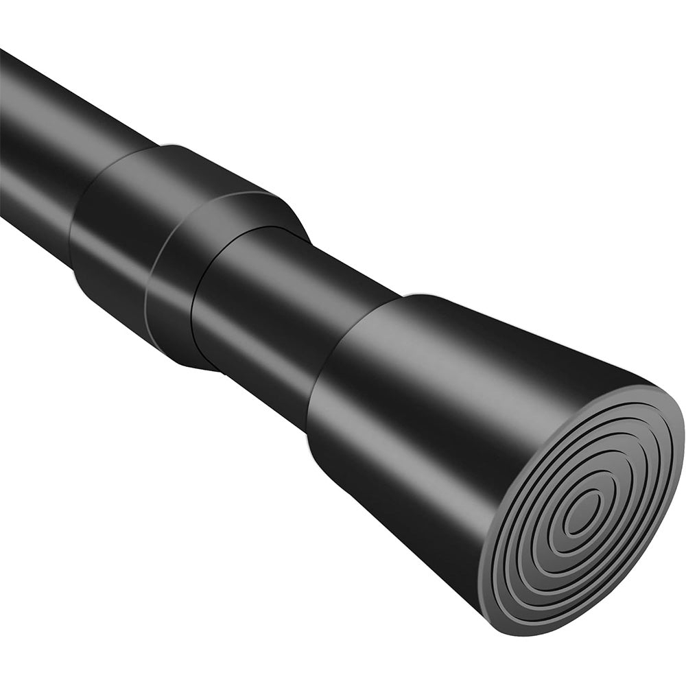 Rods for Window No Drilling Black Expandable Rods Adjustable Curtain Rod