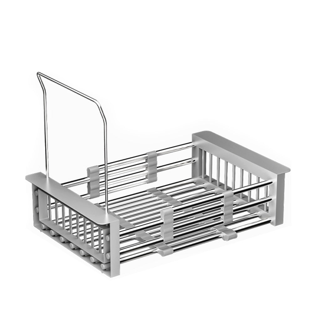 Extendable Stainless Steel Sink Dish Drying Rack