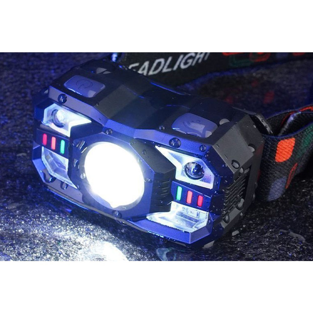 Rechargeable LED Motion Sensor Head Torch