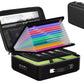 Document Box Hard Case File Organizer with Mechanical Lock