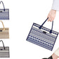 Women's Canvas Boho Beach Tote Bag