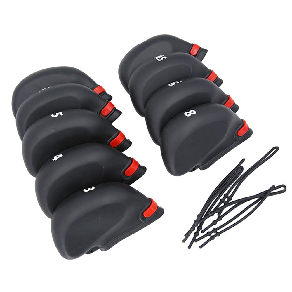 9 Pack Golf Iron Head Covers for Standard Irons