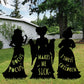 3Pcs Halloween Party Hocus Pocus Witch Yard Sign Stakes Garden Outdoor Decor Ornament