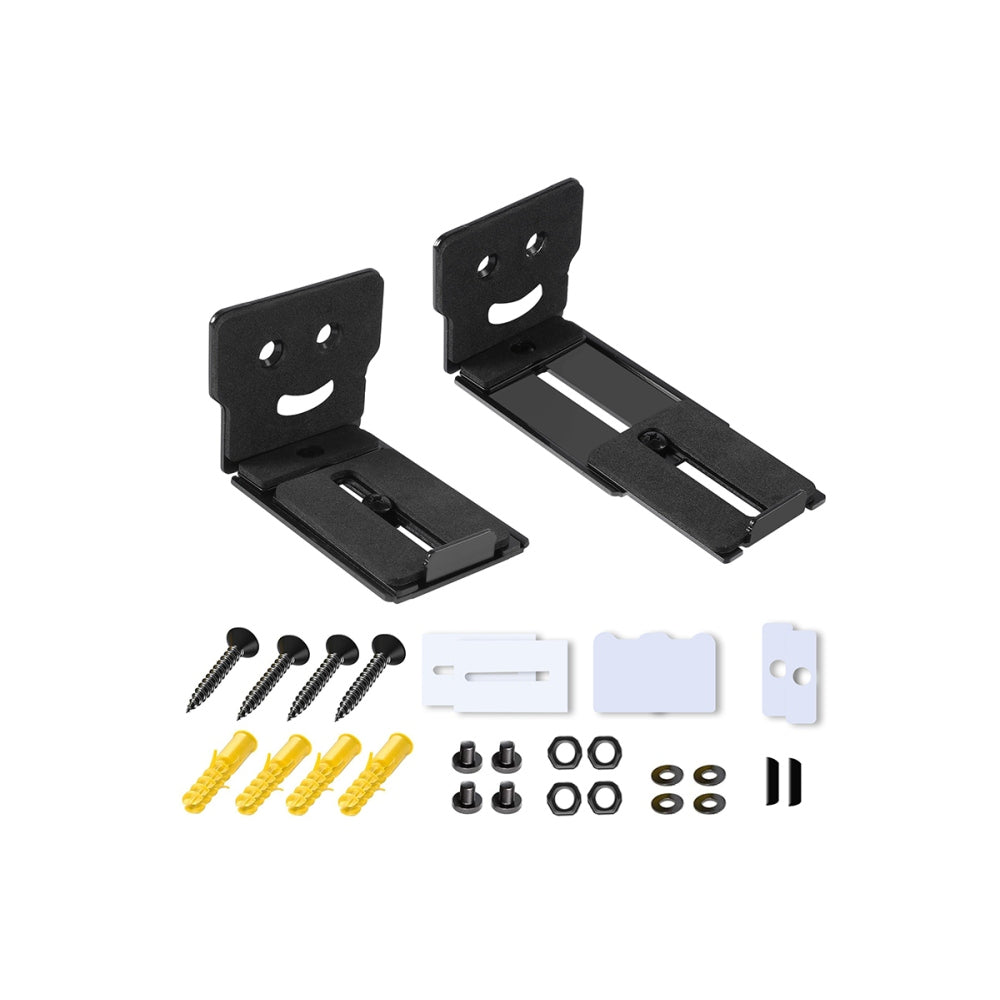 Universal Adjustable Sound Bar Wall Brackets