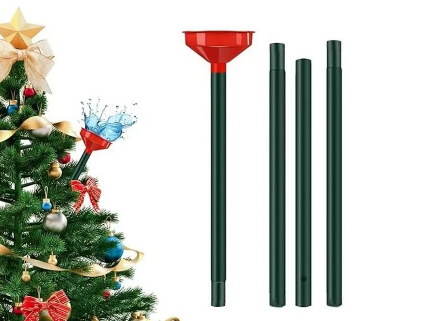 Christmas Tree Watering Funnel Xmas Tree Watering Device Plant Watering Tool