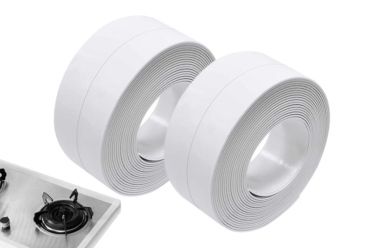 2 Pack Self Adhesive Caulk Tape Strip