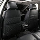 Car Back Seat Kick Mat Protector with Storage Pockets Backseat for Rear Seat Cover