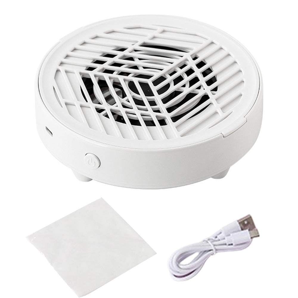 Mini Nail Dust Collector Lightweight Electric Manicure Vacuum for Home DIY and Salon Use