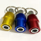 3Pcs 1/4 inch Portable Hex Smooth Screwdriver Bits Holder Extension Bar Keychain Screw Adapter