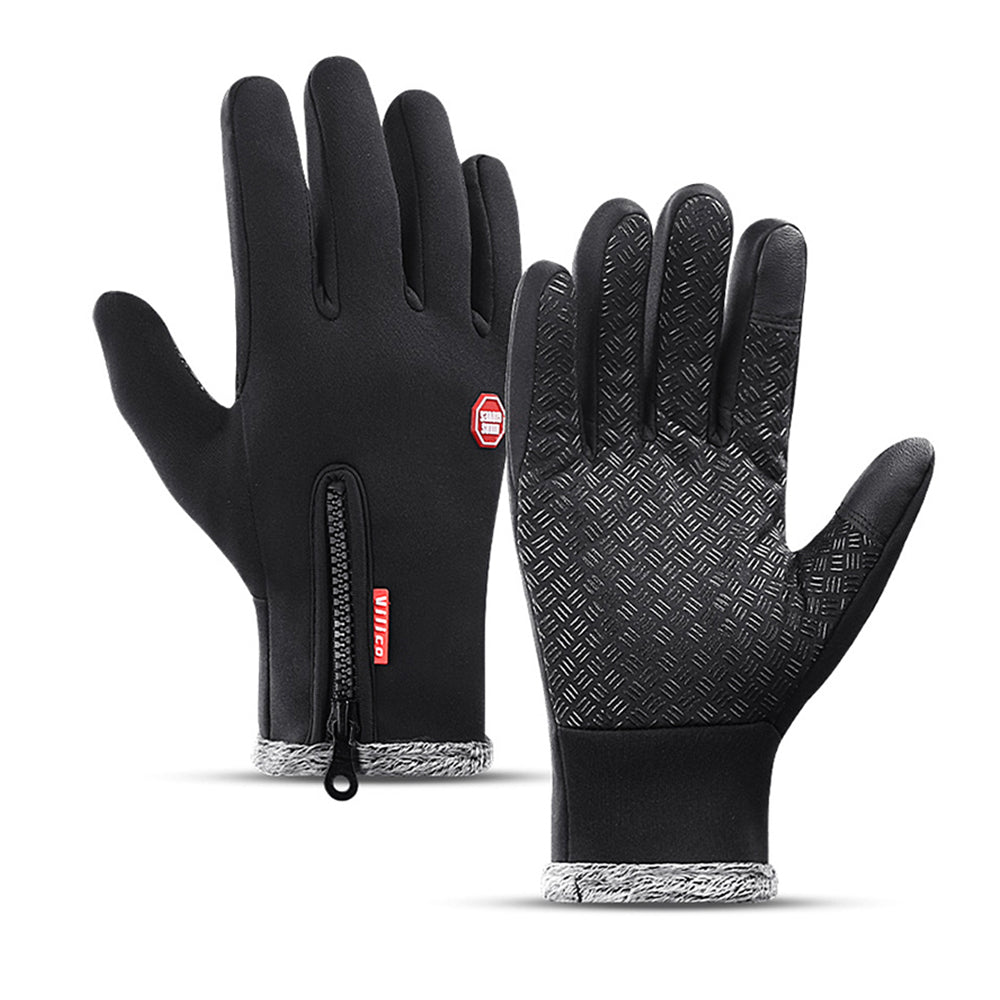 Thermal Windproof Touchscreen Gloves-XL