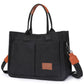Tote Bag for Women With Compartments Canvas Crossbody Bags for Laptop Book