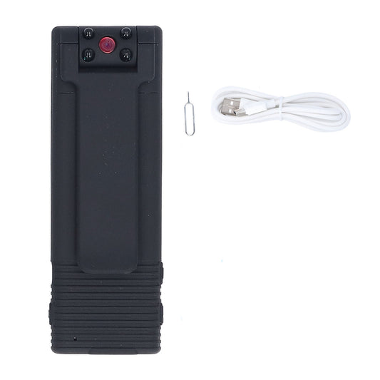 180 Degree Rotating 1080P Night Vision Back Clip Camera