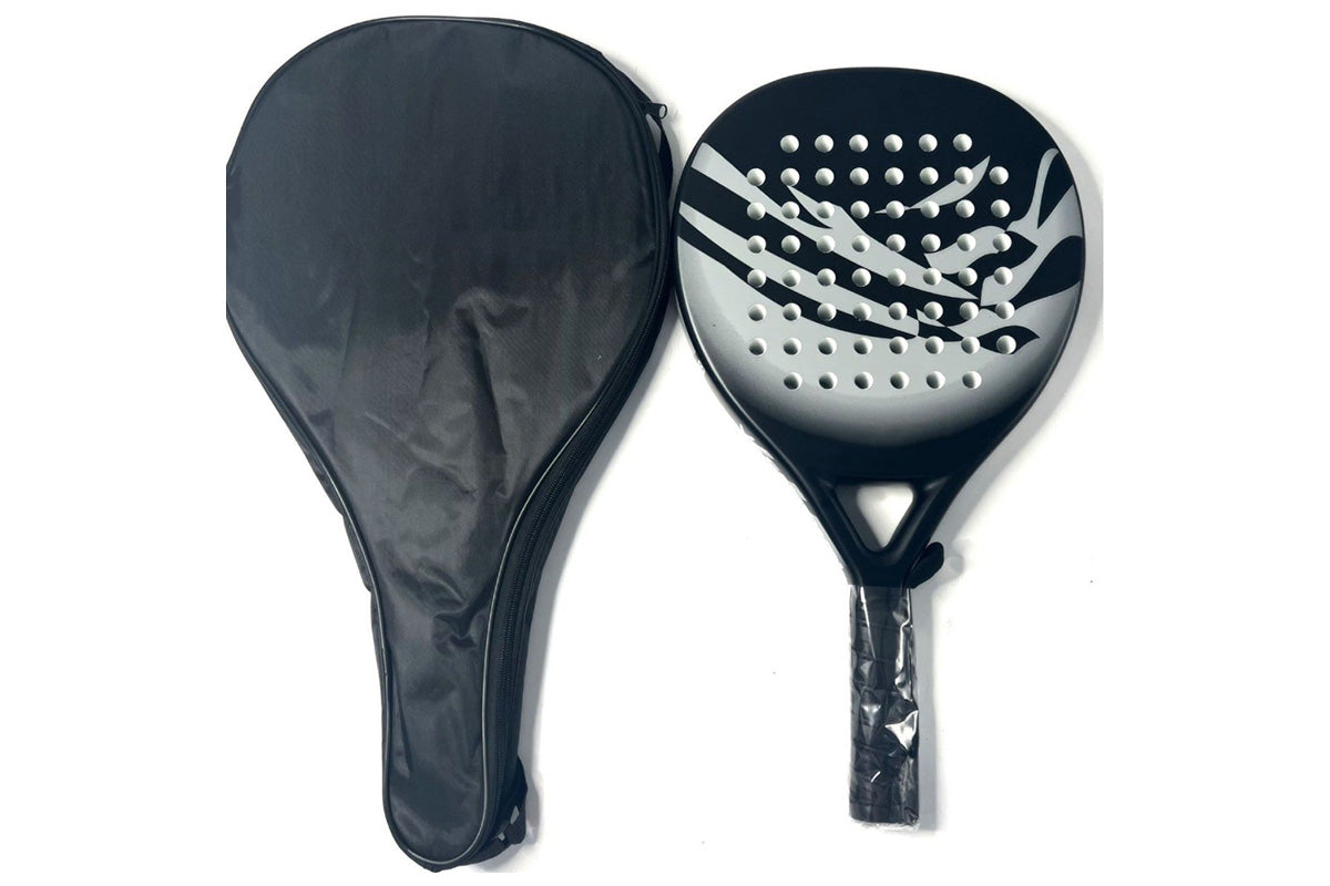 Carbon Fiber Paddle Tennis Racket with EVA Core and Carry Bag for Beach or Court
