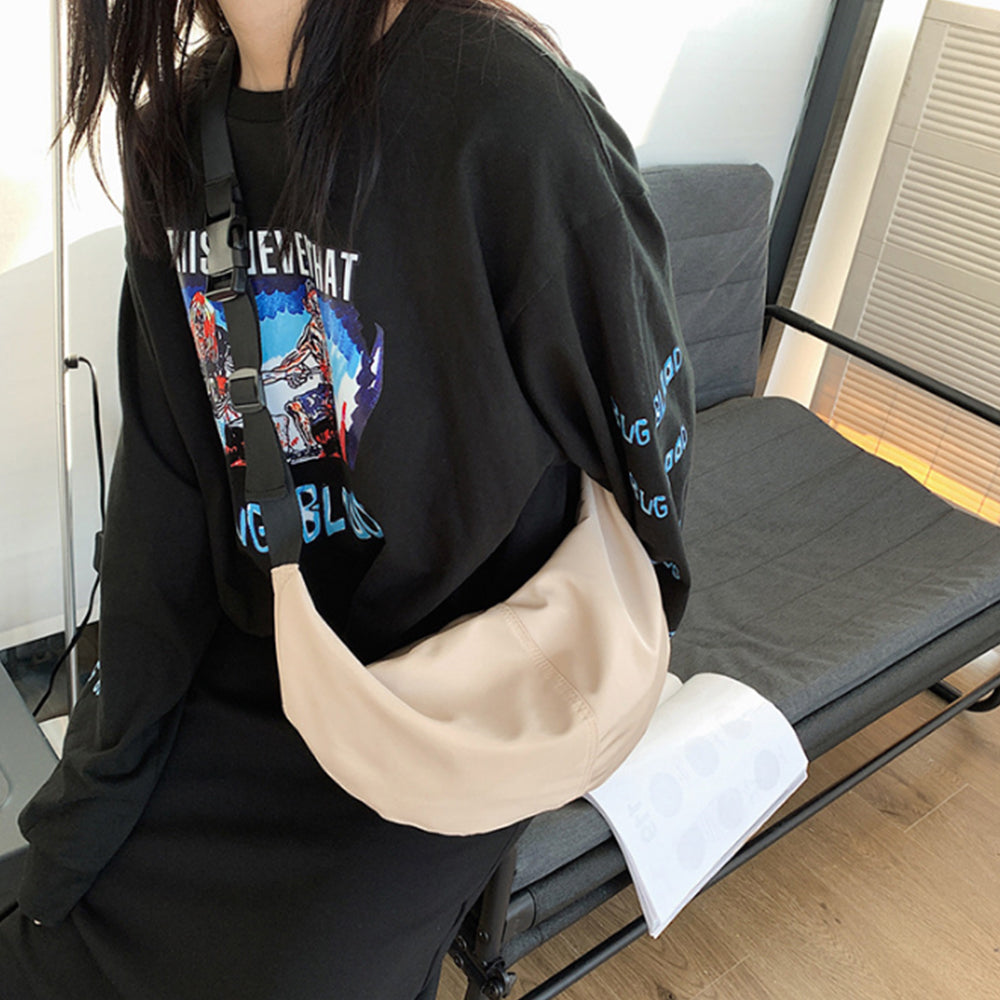 2Pcs Hobo Sling Crescent Crossbody Bag
