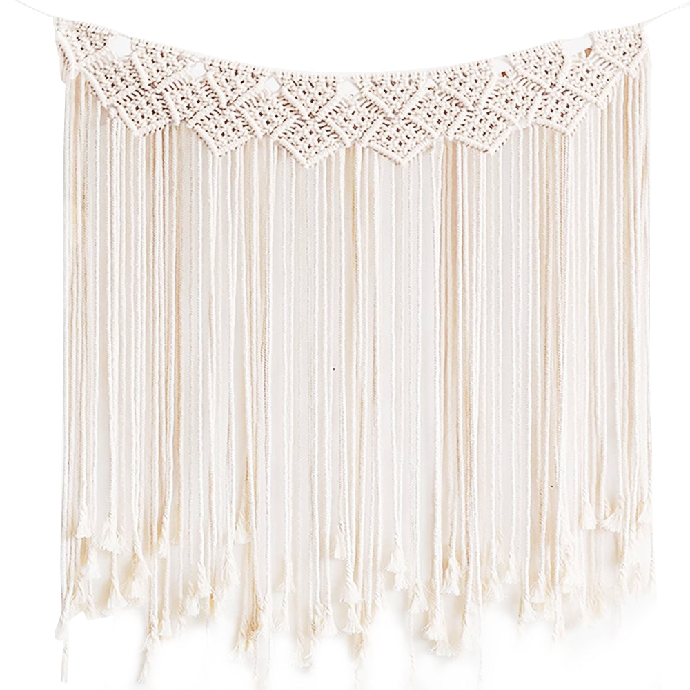 100x115cm Boho Macrame Tapestry Woven Wall Hanging