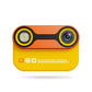 Digital Underwater Dual-Screen Camera Water-Resistant HD Swimming Camera