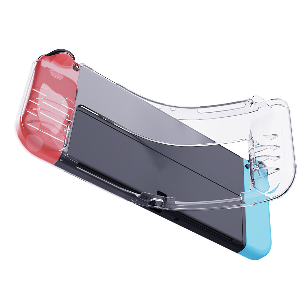 Clear Protective Case for Nintendo Switch OLED 1 2 with Card Slot