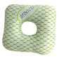 Square Ear Piercing Pillow for Side Sleepers with Central Ear Hole