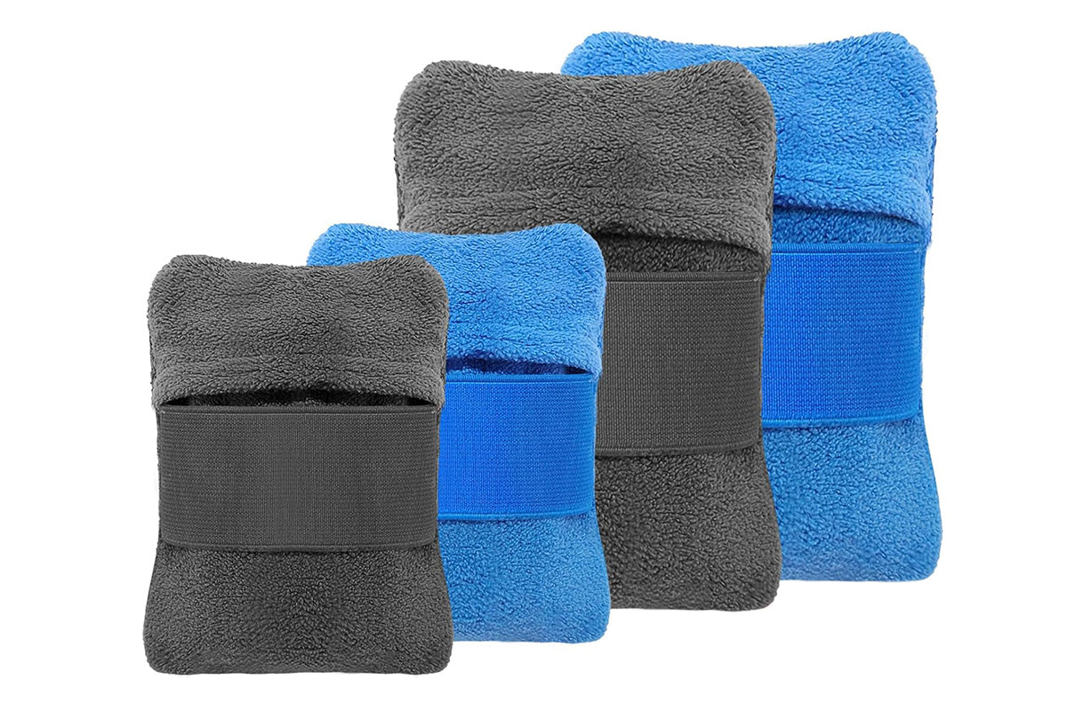4Pcs Sand Remover for Beach Vacation Essentials Skin-Friendly Sand Removal Bags