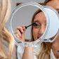 Suction Cup Fog-Free Shaving Mirror with Razor Holder No Drill