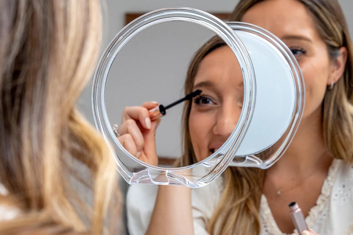 Suction Cup Fog-Free Shaving Mirror with Razor Holder No Drill