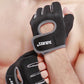 Gym Gloves Half Finger Sports Training Fitness Exercise Cycling Weight Lifting Gloves for Men Women-Black