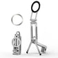 360 Degree Rotating Tripod Adjustable Aluminum Phone Tripod for Android iPhone 12 to 17