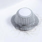 Bathtub Drain Hair Catcher Silicone Shower Hair Catcher for Pop Up and Regular Drains