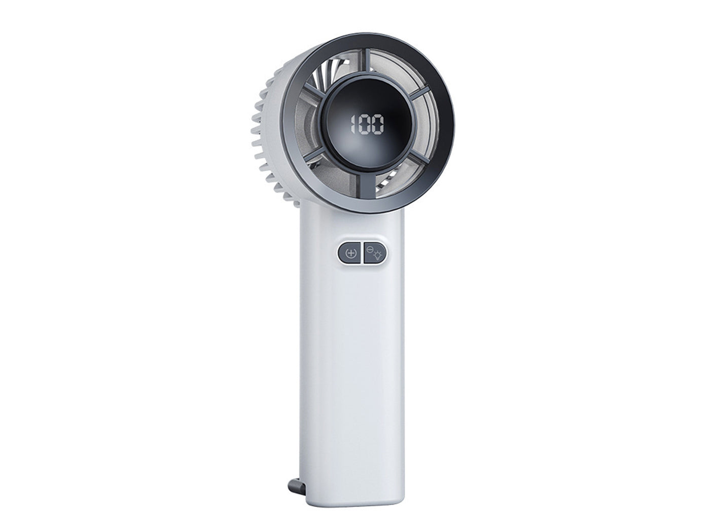 100 Speed USB Handheld Cooling Fan with Light