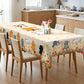 Cute Cat Tablecloth Dining Table Cover Polyester Tablecover