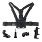 Mobile Phone Chest Mount Harness Strap Holder with Rotating Phone Clip