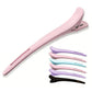 Non-Slip Plastic Sectioning Hair Clips for Salon Styling