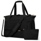 37L Women Fitness Travel Bag Waterproof Pocket USB Charging Carry On Overnight Bag