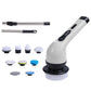 Cordless Electric Spin Scrubber with 9 Replaceable Brush Heads Rechargeable