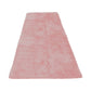 Non Slip Shaggy Bath Mat Ultra Soft Thick Fluffy Pile Non Slip Bath Rug-Pink