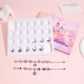 2 Sets 24 DAYS Christmas Advent Countdown Calendar Charm Bracelet Making Kit
