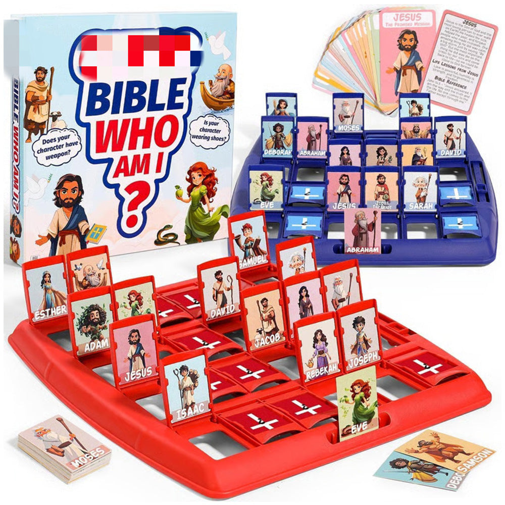 Guess Bible Who I Am Board Games Party Game Card Set