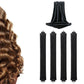 4Pcs Heatless Curls Overnight Hair Curlers Set No Damage Hair Styling Tools