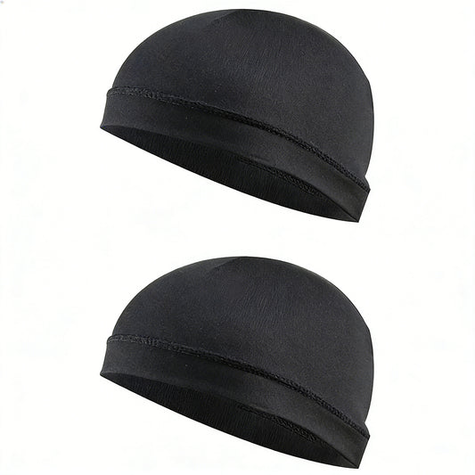 Summer Cycling Cap 2 Pack Sweat-Wicking Sun Hat for Men Women