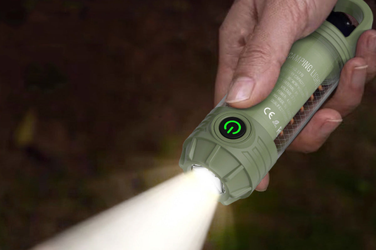 Camping Keychain Light LED Mini Lantern with Hook