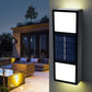 2Pcs Solar Light Outdoor IP65 Waterproof Wall Light Cordless LED Wall Lamp