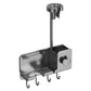 Adhesive Wall Mount Hair Dryer Holder with Phone Stand and Cord Organizer