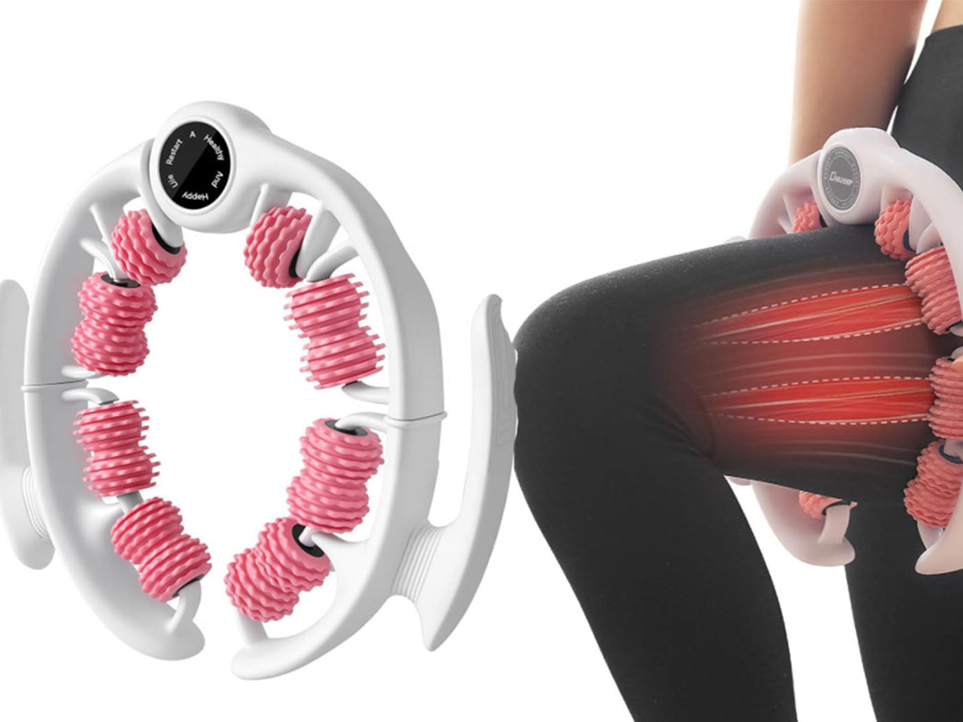 Detachable Cellulite Massager Roller for Thighs Legs Buttocks