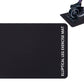 Non Slip Ellipse Leg Exerciser Workout Mat Under Desk Elliptical Exercise Mat for Seated Pedal Machines